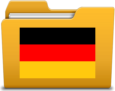 En allemand